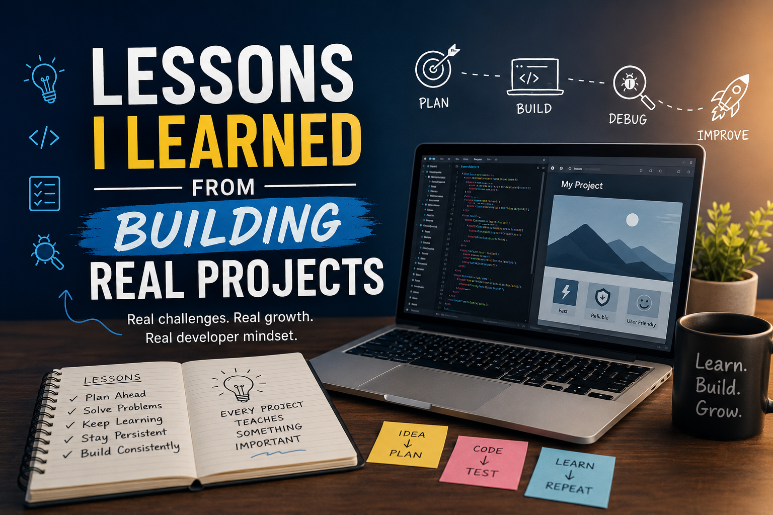 Lessons I Learned From Building Real Projects
