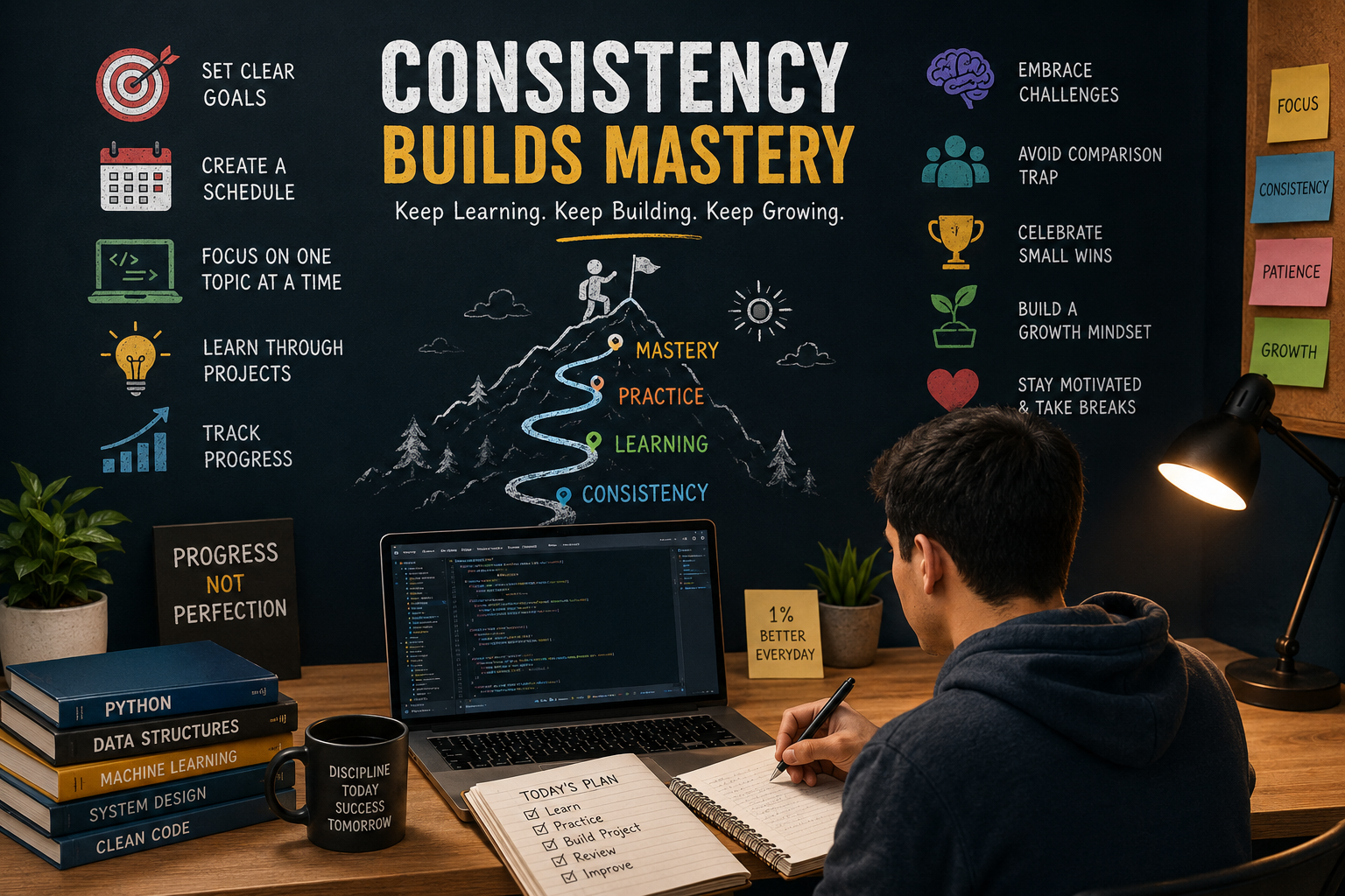 How I Stay Consistent While Learning New Technologies