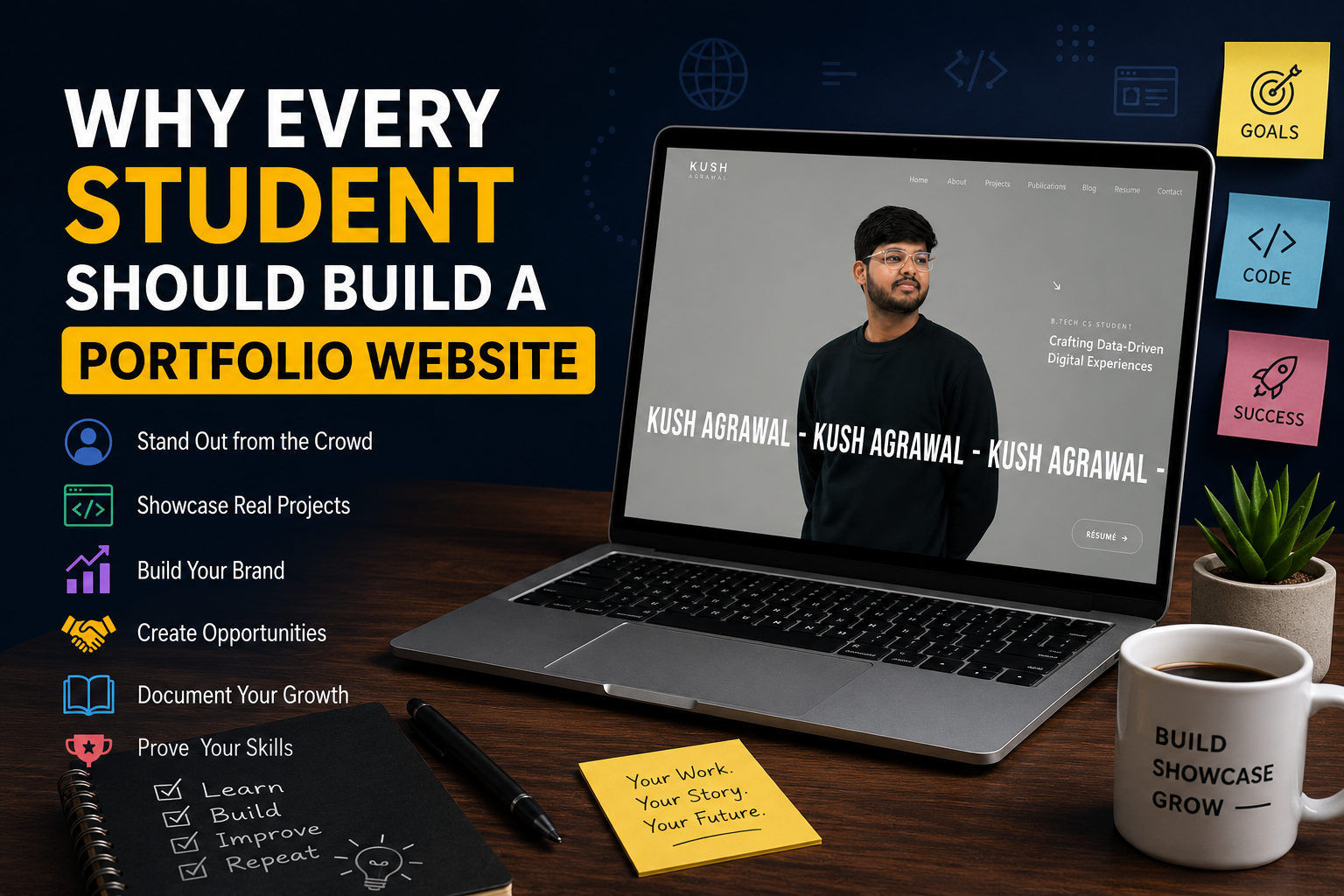 Why Every Student Should Build a Portfolio Website